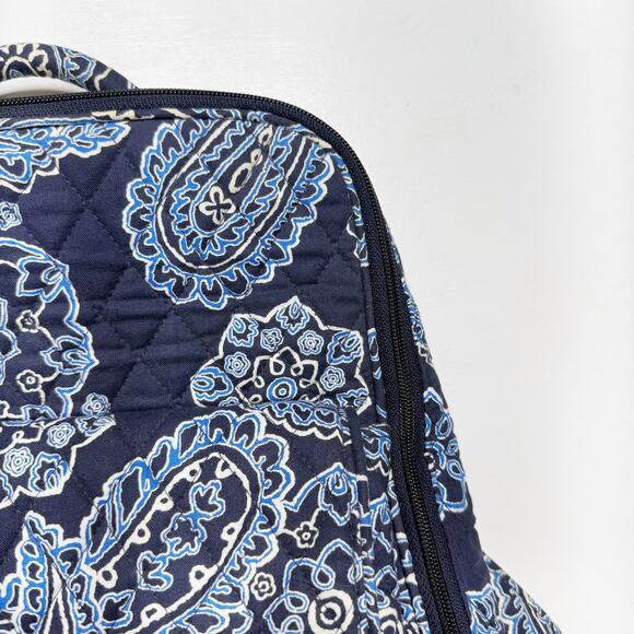 VERA BRADLEY Blue Bandana Backpack